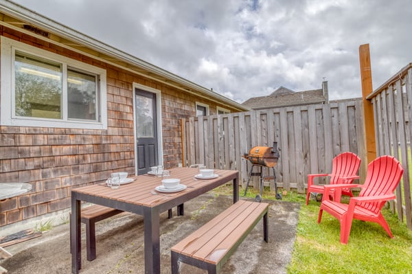 Back Yard with outdoor seating