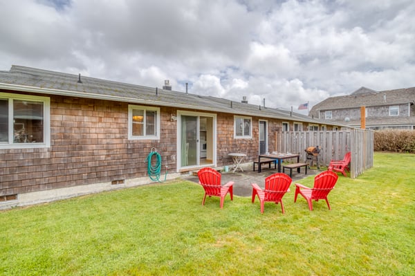 Back Yard with outdoor seating