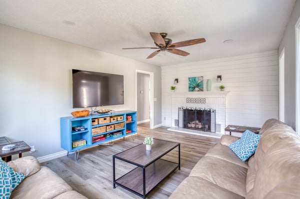 Living Room with games