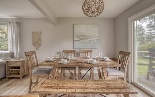 Dining Area with great space for seating