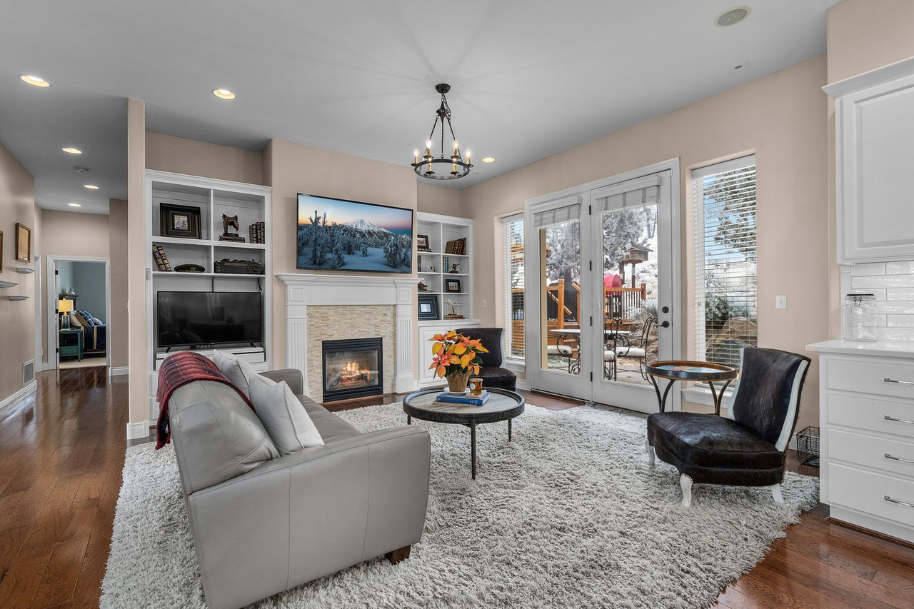 Family Room off Kitchen and Formal sitting area