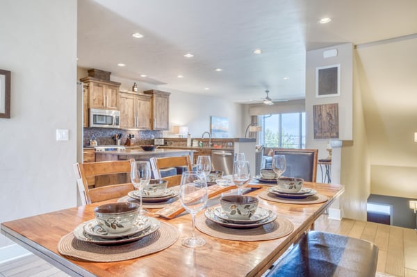 Dining Area with Cutlery