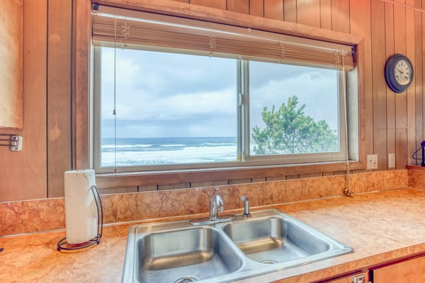 Ocean View from the kitchen