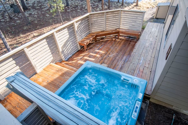 Hot Tub and Deck