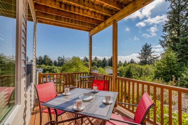 Balcony Seating with Table