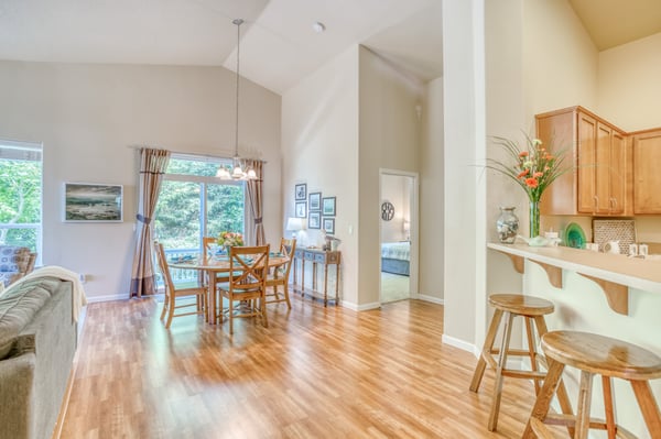 Dining Area with Space for movement