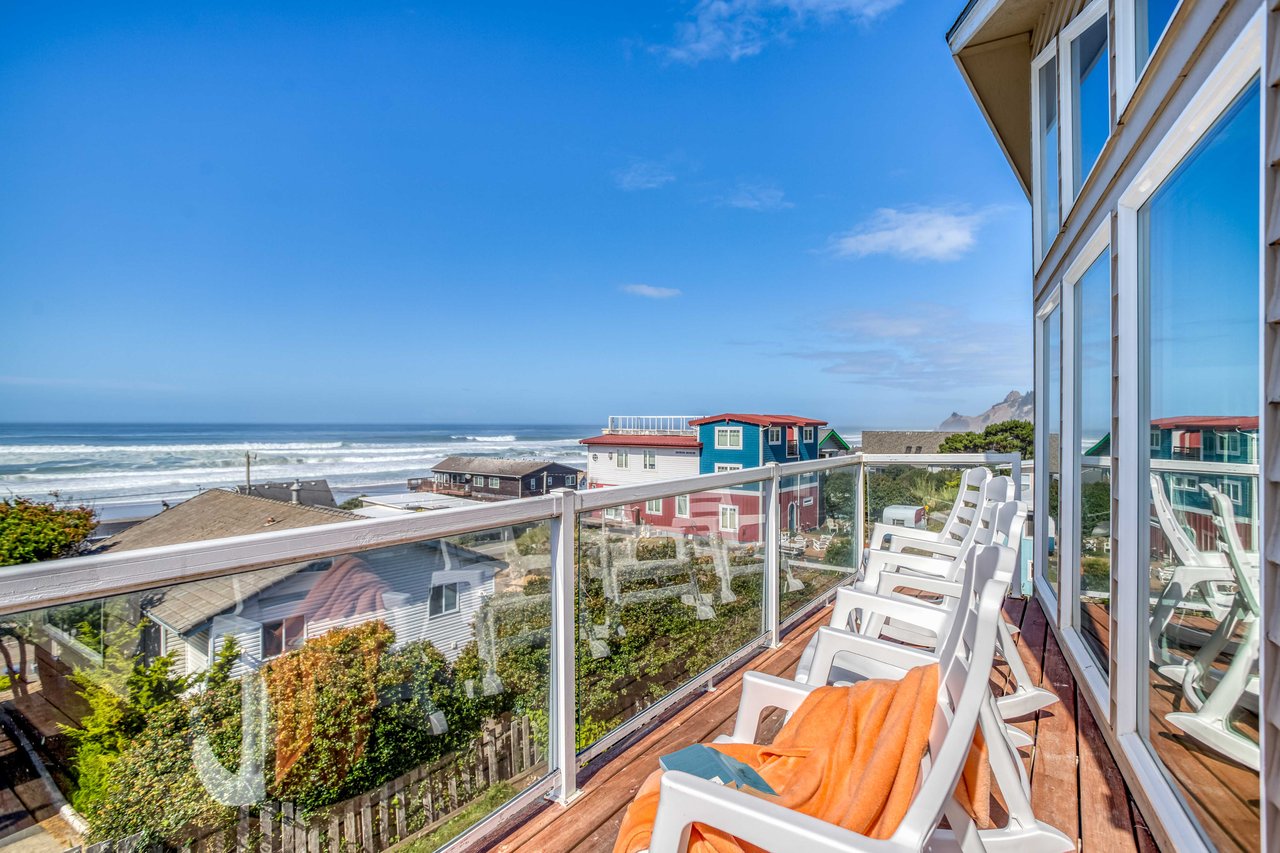 Outdoor Balcony with Ocean View