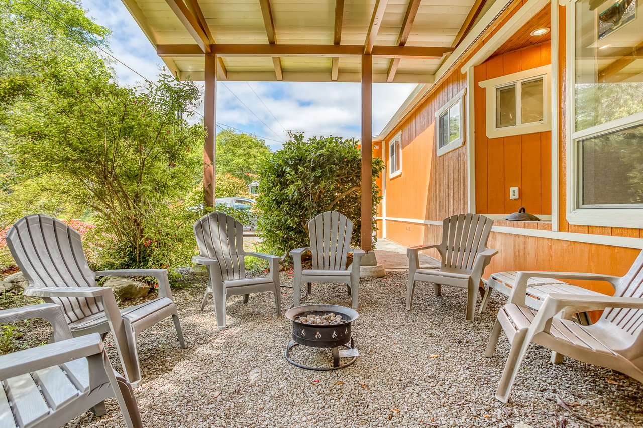 Outside Covered Seating