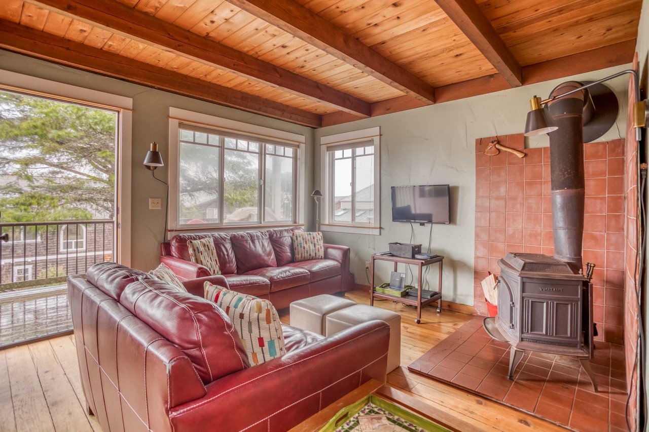 Living Room comfortable Seating with Window View