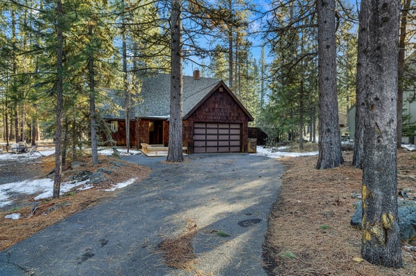 wooded cabin