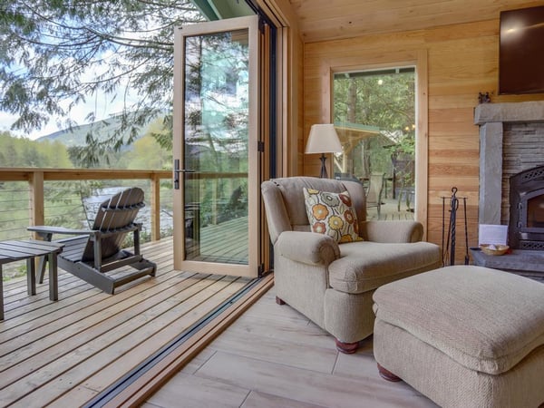 Living Room with Patio