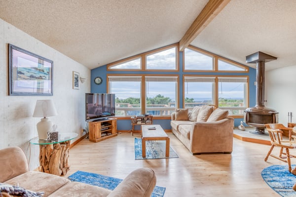 Living Room with television