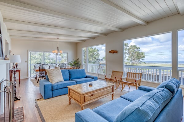 Lounge room with comfortable seating