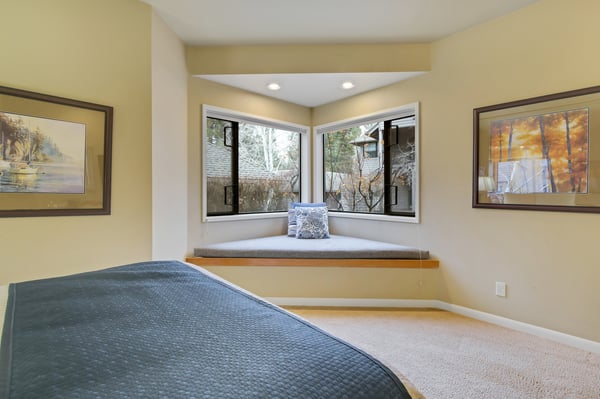 Bedroom with Window Seat