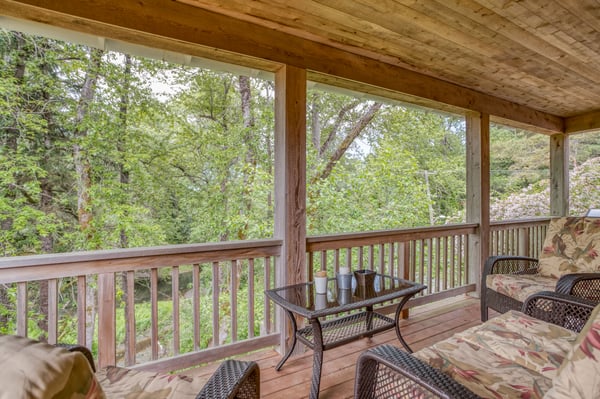 Deck View with Comfortable seating