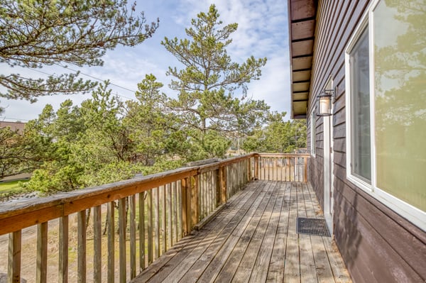 Balcony with great views