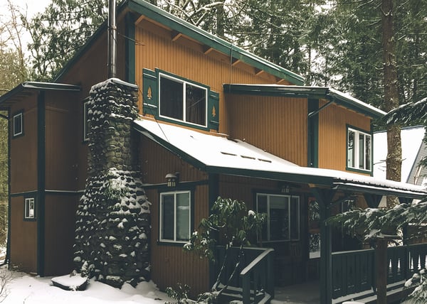 Dream Catcher Cabin-Winter front side