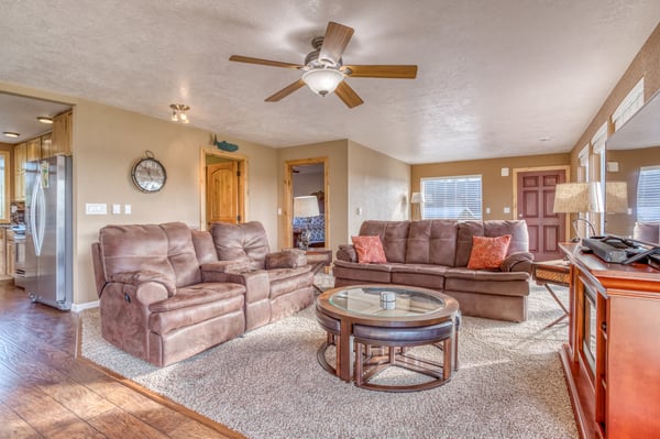 Living Room Sitting Area, Bungalow by the Bay