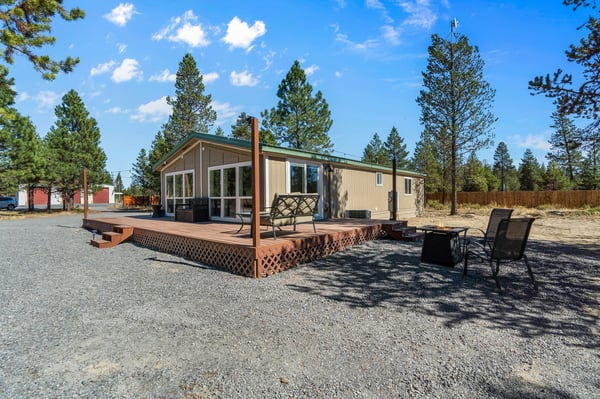 Deck and wide open spaces