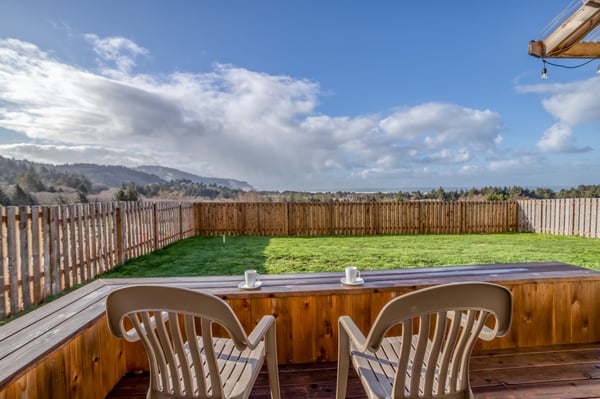 Deck Views with seating