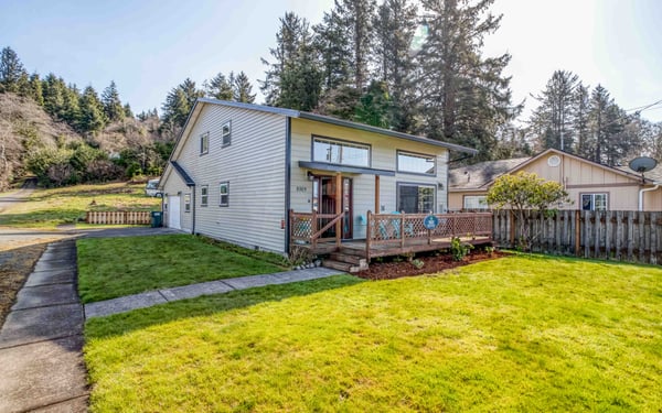 House and Yard View