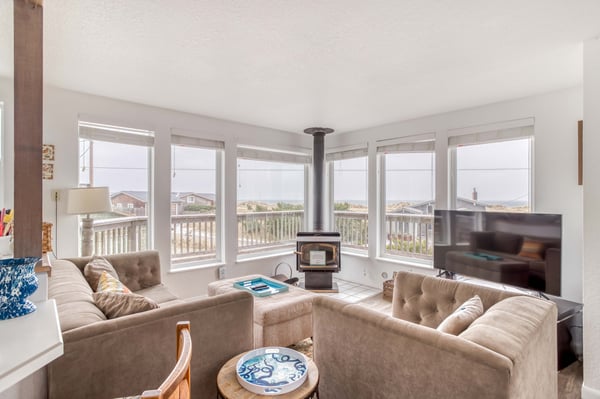 Living Room with Ocean View