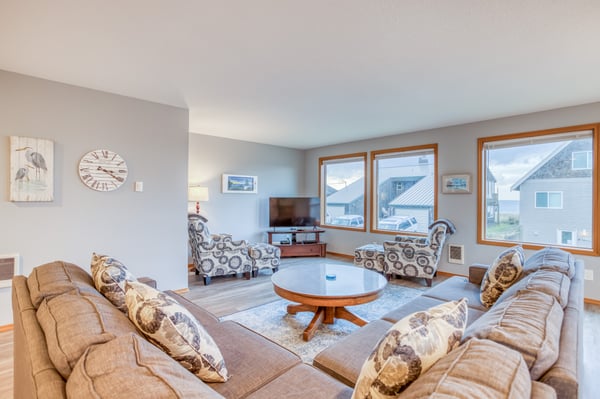 Living Room with television