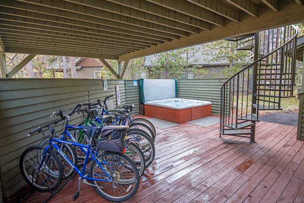 Hot Tub Lower Deck