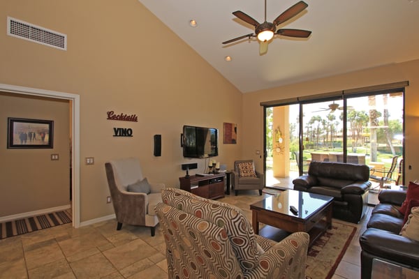 Living Room with television