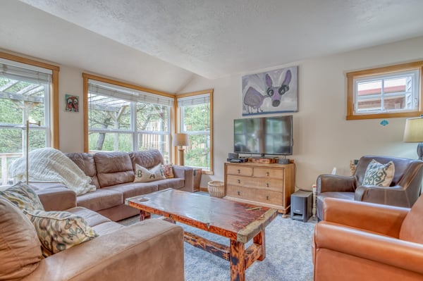 Living Room with Decorations