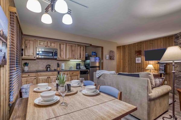 Dining Area with cutlery