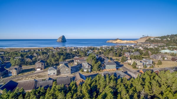 Aerial View of the house