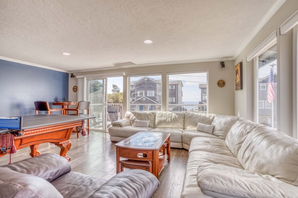 Living Room with television