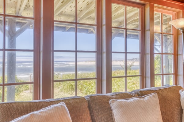 Beach View from the Villa