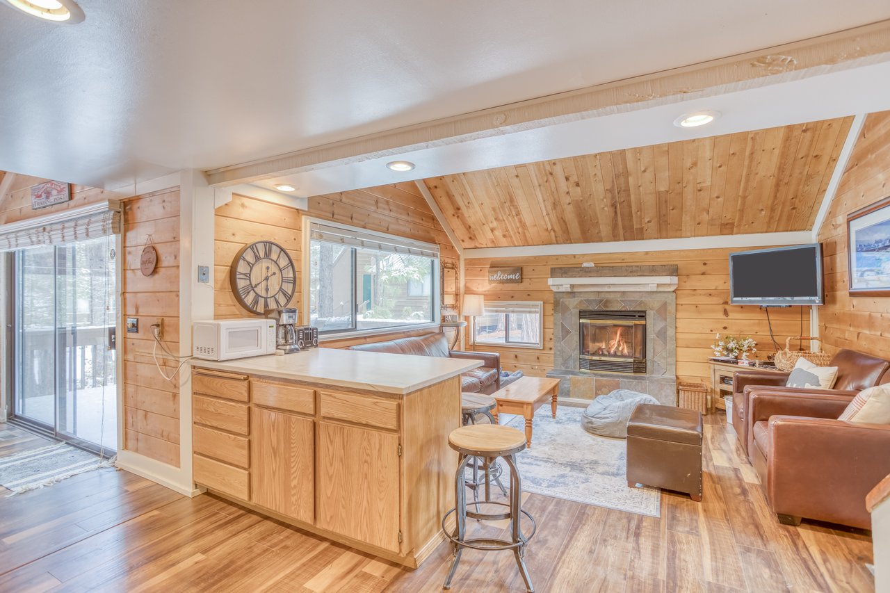 Kitchen and Living Area