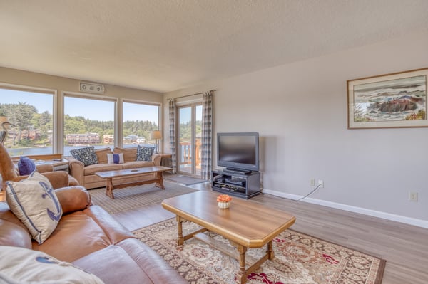 Living Room with television