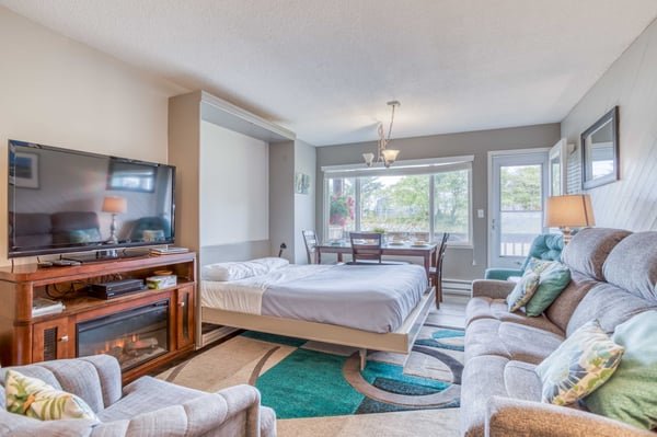 Living Room with a Murphy Bed