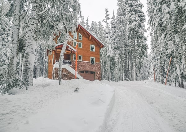 Chalet Am Berg in Winter