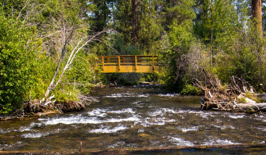 Tumalo Falls via Tumalo Creek Trail Hike Bike Trails in